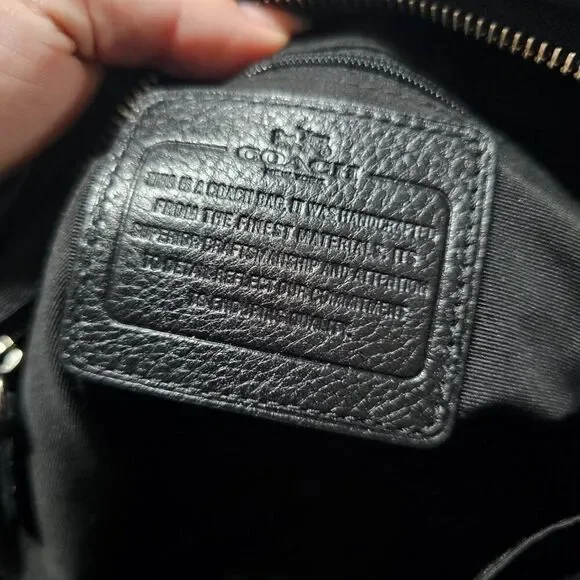 Coach File Bag Crossbody In Signature Monogram Jacquard Purse - Picture 9 of 10